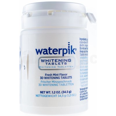 Waterpik bělicí tablety pro WF-05 a WF-06 Whitening 30 tablet