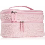BrushArt Accessories fluffy make-up bag taštička s dvěma přihrádkami light pink – Zbozi.Blesk.cz