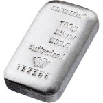 Metalor stříbrný slitek 100 g – Sleviste.cz