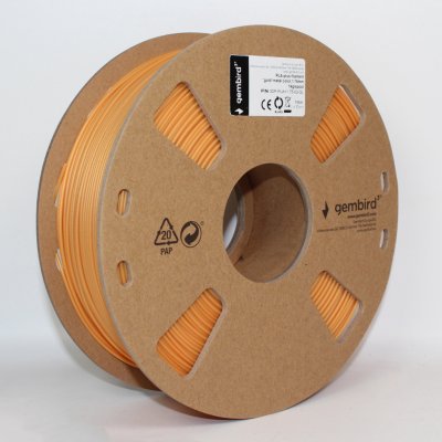 Gembird 3DP-PLA+1.75-02-O PLA PLUS, 1,75mm, 1kg, oranžová – Zboží Živě