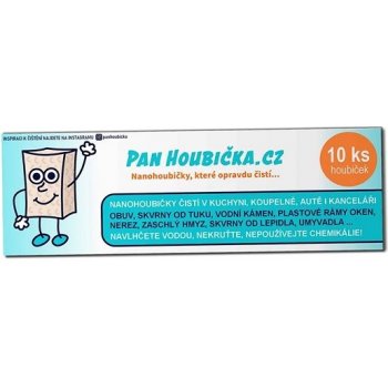 Extra husté nano houbičky Pan Houbička 10 ks