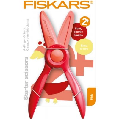 FISKARS Starter První nůžky - červené FISKARS 1064065