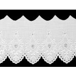 Madeira - štykování šíře 15 cm Varianta: bílá, Balení: 1 m – Sleviste.cz