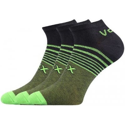 Voxx ponožky Rex 09 3 pár tmavě šedá – Zboží Mobilmania