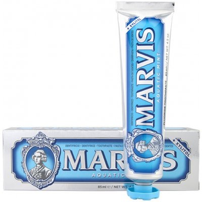 Marvis Aquatic Mint zubní pasta s fluoridy 85 ml – Zbozi.Blesk.cz