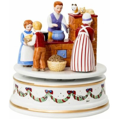 Rosenthal Vánoční hrací skříňka XXL, Vánoční hostina, Ø 15,5 cm 02411-727522-27414 – Hledejceny.cz