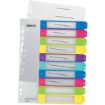 WOW Leitz Celoplastové rejstříky Wow, A4 Maxi, 1-10, LEITZ 25275 – Hledejceny.cz