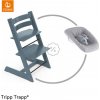 Jídelní židlička Stokke Tripp Trapp Fjord Blue + novorozenecký set