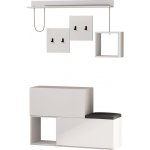 ASIR Předsíňová stěna HOLDON bílá – Zboží Dáma