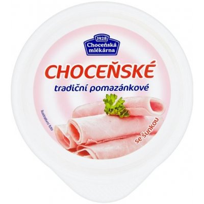 Choceňská Mlékárna Choceňské tradiční pomazánkové se šunkou 150 g – Hledejceny.cz