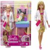 Panenka Barbie Barbie povolání herní set dětská doktorka blondýnka