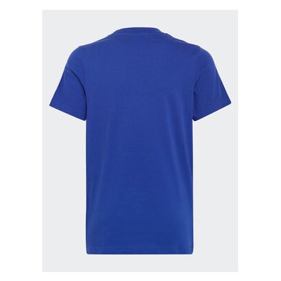 adidas t-shirt Essentials 3-Stripes Cotton t-shirt IC0604 modrá – Zbozi.Blesk.cz