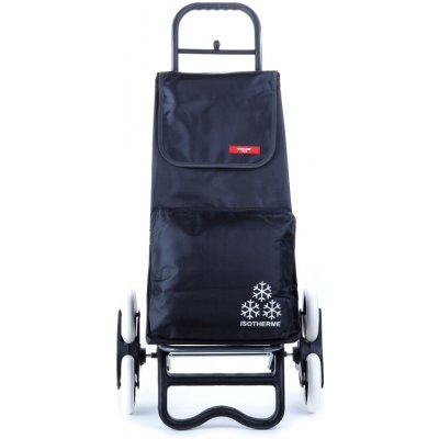 Helios C9 Nákupní taška na kolečkách do schodů, modrá antracitová – Zboží Dáma