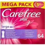 Carefree Plus Mega Large 64 ks – Zboží Mobilmania