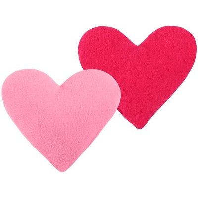 Bellatex Srdce sada 2ks růžový fuchsiový 18x20 – Zboží Mobilmania