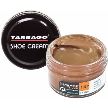 Tarrago Barevný krém na kůži Shoe Cream metalické a perleťové barvy 107 Bronze 50 ml