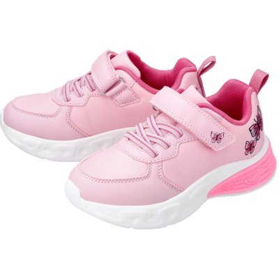Lupilu dětská volnočasová blikající obuv světle růžová – Sleviste.cz