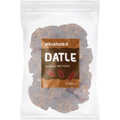 Allnature Datle vypeckované sušené ovoce 1 kg – Zbozi.Blesk.cz