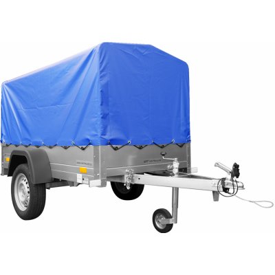 UNITRAILER GARDEN 201 KIPP s rámem H-800 a modrou plachtou – Sleviste.cz