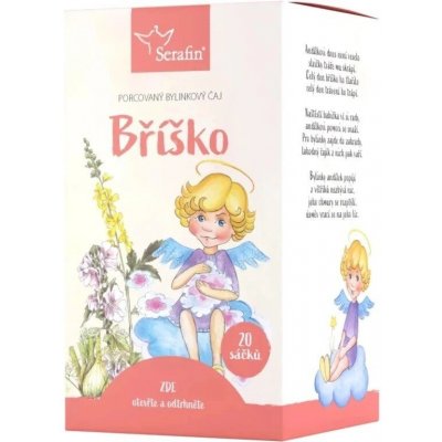 Serafin byliny Bříško bylinný čaj dětský 20x1,5g porcovaný – Sleviste.cz