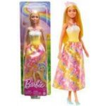 Barbie Pohádková princezna žlutá HRR07 – Zboží Dáma