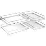 KESSEBÖHMER- MAGIC CORNER sada košů ARENA STYLE chrom/ bílá – Sleviste.cz