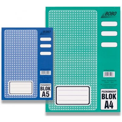 Bobo lepený blok A5 čistý 50 listů – Zboží Živě