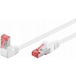 Goobay 21.92.2389 S/FTP patch, kat.6, lomený konektor, 10m, bílý – Hledejceny.cz