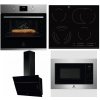 Set domácích spotřebičů Set Electrolux KOFGH70TX + EHF6547FXK + LFV316K + EMS4253TEX