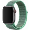 Řemínek k chytrým hodinkám Crested Mátový provlékací řemínek na suchý zip pro Apple Watch 38, 40 a 41 mm YACZ-Y884