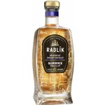 Radlík Slivovice dubový sud 43% 0,5 l (holá láhev) – Zboží Dáma