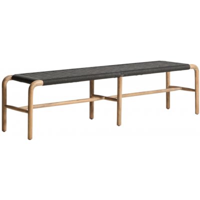 Kave Home Alipa 180 cm s tmavě šedým výpletem – Hledejceny.cz