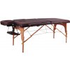 Masážní stůl a židle InSPORTline Taisage masážní lehátko 2-dílné dřevěné hnědá