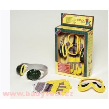 Klein Set Sluchátka rukavice a ochranné brýle Bosch