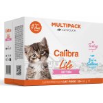 Calibra Life Kitten Turkey Salmon 12 x 85 g – Sleviste.cz
