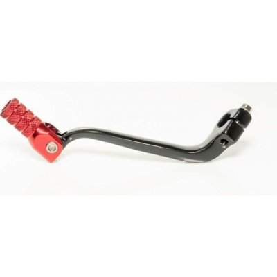 ACCEL řadící páčka (řadička) HONDA CRF 450R 11-16 hliníková, barva černá, koncovka červená – Sleviste.cz