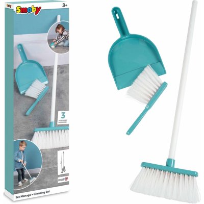 Smoby Upratovacia súprava na upratovanie Cleaning Set s metlou lopatkou a metličkou SM330317 – Hledejceny.cz