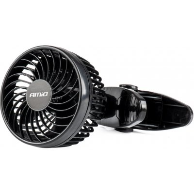 Lampa Italy Ventilátor do auta 12V LAMPA CHROME FAN 8", kovový s klipsovým úchytem | Zboží Auto