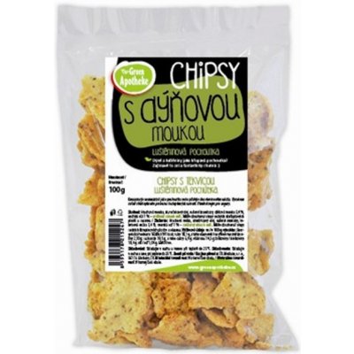 Green Apotheke Chipsy s dýňovou moukou 100 g – Hledejceny.cz