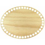 Dřevěný svět online Dno na košík dekor přírodní tvar 2 ovál 20 x 15 cm – Sleviste.cz