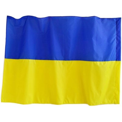 Vlajka: Ukrajina [150x100, šitá, s tunelem] – Sleviste.cz