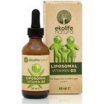 Ekolife Natura Liposomal Vitamin K2 + D3 Meruňka 60 ml – Hledejceny.cz