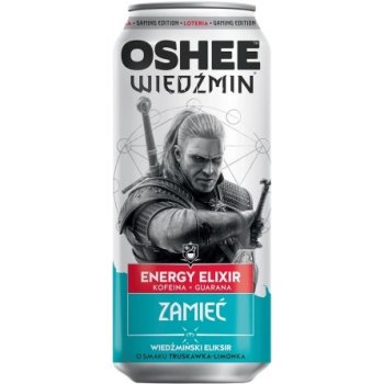 Oshee The Witcher Energy Drink Blizzard Strawberry & Lime 500 ml
