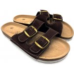 Dámské korkové biopantofle hnědé – Zboží Dáma