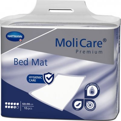 MoliCare Premium Bed Mat 9 kapek 60 x 90 cm 15 ks – Zboží Mobilmania