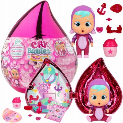 TM Toys CRY BABIES MAGIC TEARS magicské slzy růžová edice – Zboží Mobilmania