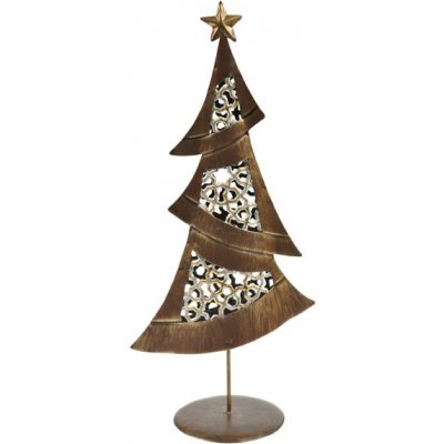 MFP Paper stromek plech 37cm zlatý – Zboží Dáma