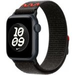 Apple Watch 40mm Midnight Black provlékací sportovní řemínek Nike MGCP4ZM/A – Zbozi.Blesk.cz