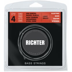 Richter Electric Bass Strings Ion Coated Light 40-95