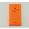 Náhradní kryt na mobilní telefon Kryt Nokia XL zadní oranžový